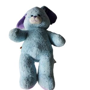 Build A Bear Snowflake Rabbit 17" Stuffed Animal Sparkle Winter Toy